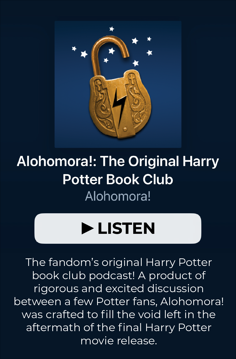 Alohomora Podcast